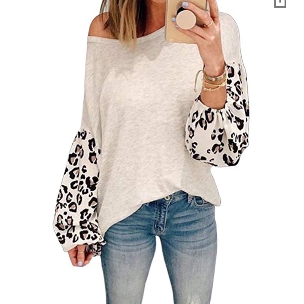 Balloon Sleeve Sweater